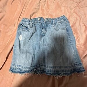 Denim skirt